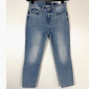 Lucky Brand Ava Mid Rise Crop Jeans Womens 6/28 Light Wash NWT